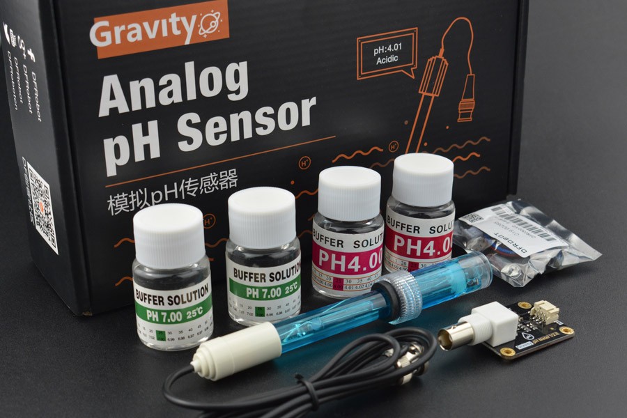 Analog pH Sensor/Meter Kit V2